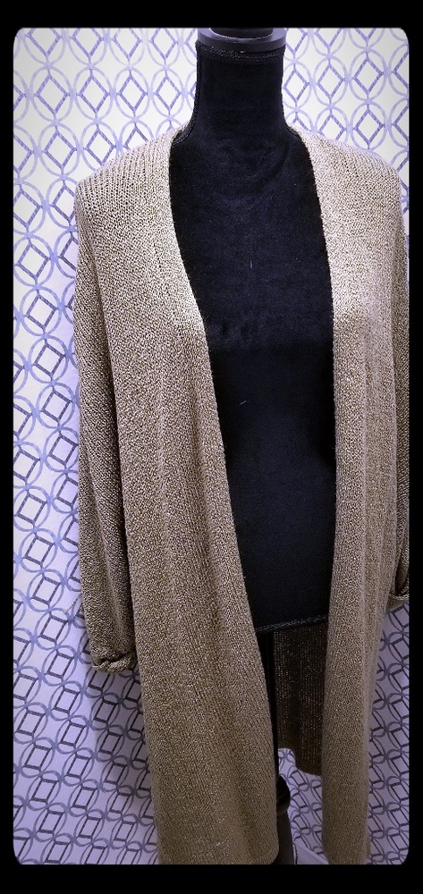 Forever 21 Green Duster cardigan XL